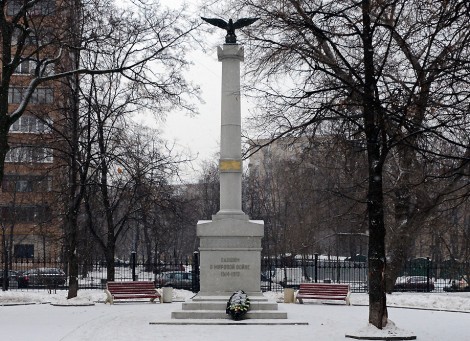 Обмер памятника «Павшим в Мировой войне 1914–1918 гг.»